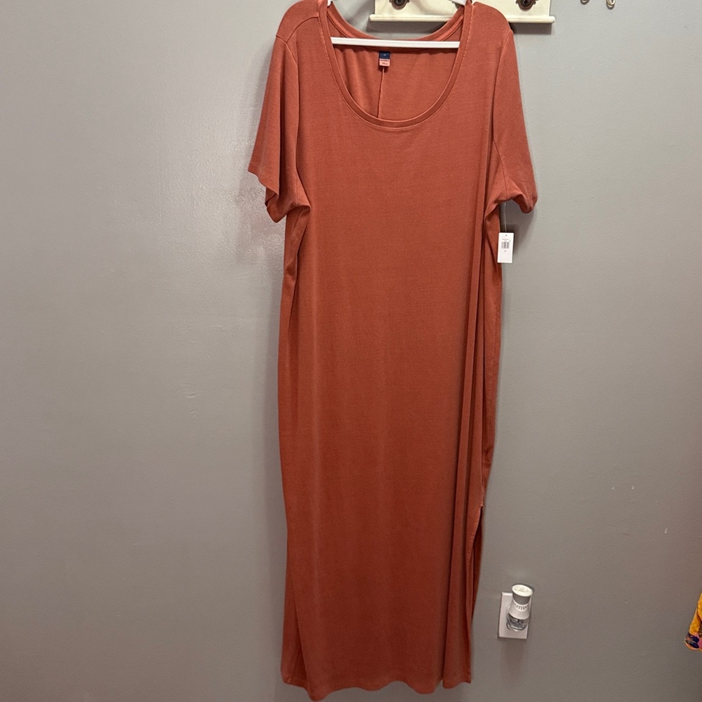 NWT Old Navy T-Shirt Maxi Dress 4X - Picture 2 of 5